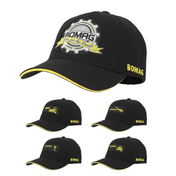 Picture of BOMAG Cap Mesh with 5 different motives