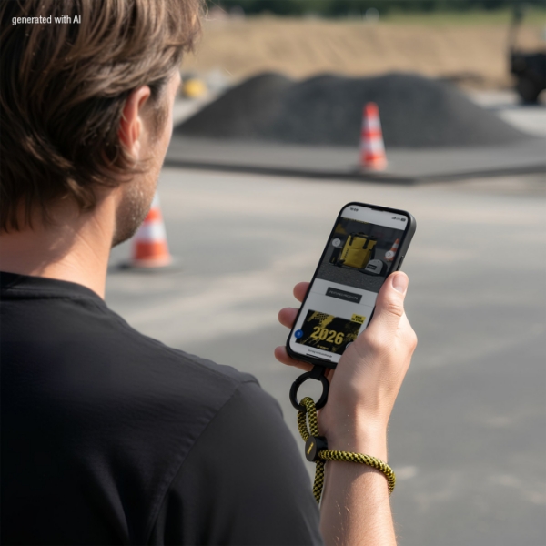 Picture of Key ring with smartphone holder